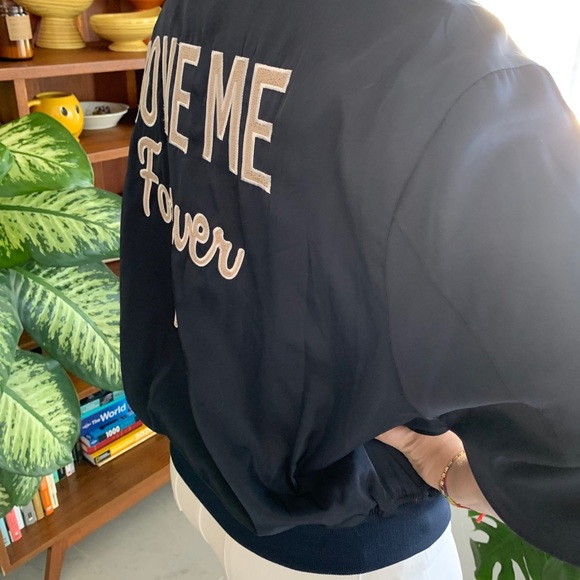 ❤️Vintage style unisex bomber jacket - Picture 8 of 12